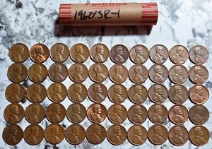 1 Rotolo 1959-1969 P D E/O S U.S. Lincoln Memorial Pennies 1960'SR-1 - Foto 1 di 5