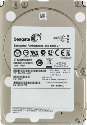 Seagate ST1200MM0017 Enterprise Performance - 1.2GB SAS 10K 2.5" 6Gbps  - Image 1 of 4