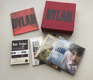 Bob Dylan 3 CD Limited Edition Remastered Red Box Set 2007 Columbia Vinyl Style - Picture 1 of 24