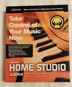 Cakewalk Home Studio 2004 Multitrack Recording and Editing Software  - Picture 1 of 15