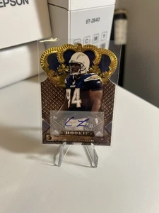 Panini Crown Royale 2011 - Rookie Corey Liuget #118 Gold Signatures/499 AU, RC - Imagen 1 de 2