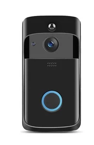 Timbre de video inalámbrico inteligente WiFi 720P cámara HD, conversación bidireccional en tiempo real/WiFi D - Imagen 1 de 7