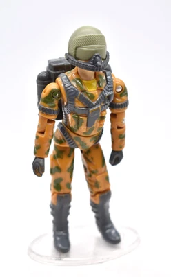 G.I. Joe ARAH Freefall (1990) Hasbro 3.75" New O-Ring! - Image 1 of 4