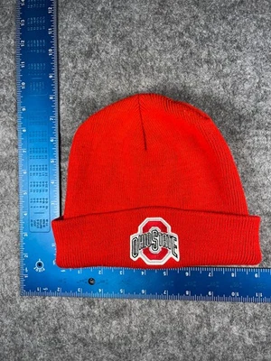 Ohio State Buckeyes Gorro Toque Adulto Talla Única Rojo Acrílico Bordado NCAA Foto 1 de 4