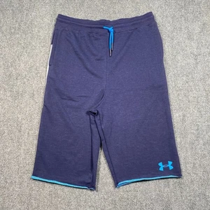 Pantalones Cortos de Baloncesto Under Armour UA Select Terry XL Niños Jóvenes 410 AZUL MARINO - Imagen 1 de 7