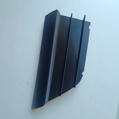 Grille inférieure de pare-chocs pour Peugeot 407 coupé - Photo 1/3