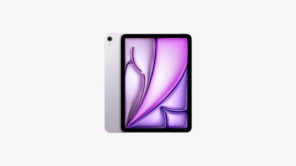 Apple iPad Air 11-inch (M2) A2902 128 GB, Wi-Fi, 11 in - Purple, excellent cond. - Image 1 of 1