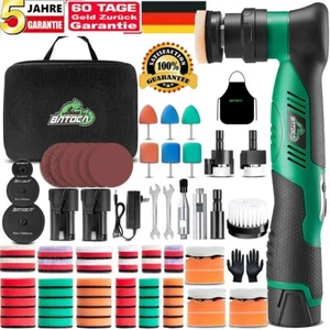 BATOCA Akku Exzenterschleifer Mini mit 2 Akkus für Auto Polieren & Schleifen Kit - Bild 1 von 17