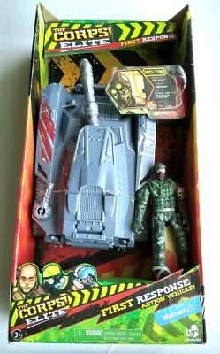 Lanard El Cuerpo! Figura de acción Elite First Response Plague y The Curse Tank Foto 1 de 4