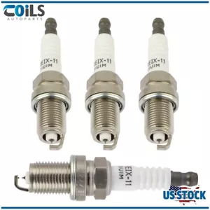 4x bujías de iridio y platino para Hyundai Elantra 2003 2,0 L transmisión automática - Imagen 1 de 6