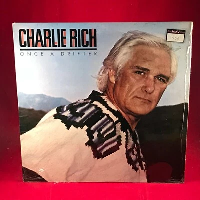 CHARLIE RICH Once A Drifter 1980 UK Vinyl LP Angelina Marie Wonderful Tonight - Image 1 of 3