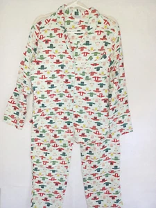 Sleep Sense Pajama Set 100% Cotton 2 pc PJ NEW Portuguese Flannel sz S Women's - Picture 1 of 7