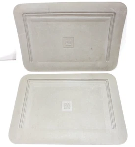 1988-1998 Silverado Sierra C K 1500 REAR Extended Cab Floor Mats Rubber GRAY - Picture 1 of 4