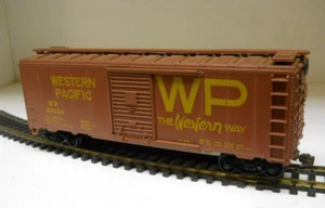 HO Scale Western Pacific 40’ Steel Box Car WP 57604 The Western Way - sauber - Bild 1 von 6