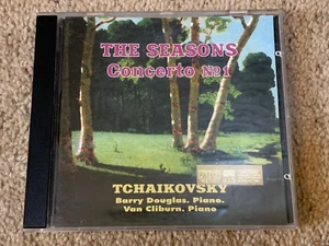 TCHAIKOVSKY - THE SEASONS CONCERTO NO 1 - BARRY DOUGLAS / VAN CLIBURN PIANO - CD - Picture 1 of 5