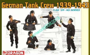 Dragon Models 6375 1/35 scale German Tank Crew 1939-1943 model 2019 new - Picture 1 of 1
