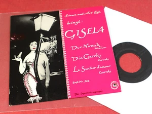 Gisela DER NOVAK - 2. FOLGE 7" EP Science and Art Germany 1960 - signiert - Picture 1 of 2