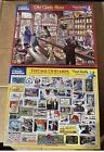 WHITE MOUNTAIN 1000 PIECE PUZZLES - Old Candy Store & Vintage US Stamps