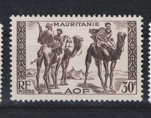 Mauritania Farm Animals Camels stamp 1950 MNH A-19 - Picture 1 of 1