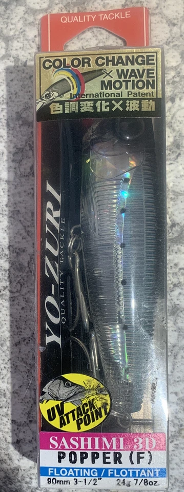 Yo Zuri Sashimi Popper 90 Flotante Cambio de Color CPNI Foto 1 de 1