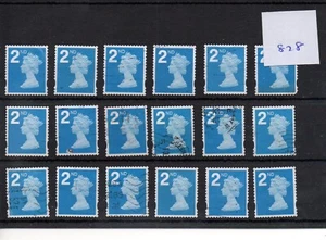 GB - Máquina - Venta al por mayor - (878) 2º valor - azul x 18 copias - usado - Imagen 1 de 1