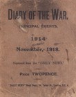 Diary of the War Principal Events World War 1 1914 - 1918 The Great War