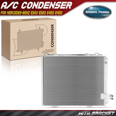 AC Condenser A/C Air Conditioning for Mercedes-Benz E300 E320 E420 E430 E55 AMG - Image 1 of 4