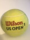 Balle de tennis multi autographe Giant Wilson U.S. Open 1 Haas, Caratti, Stevenson Etc