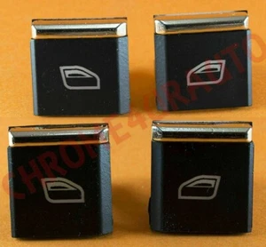 For Porsche Panamera Cayenne Macan Window Master Switch Buttons Caps Cover - Bild 1 von 2