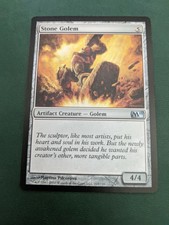 NM Stone Golem | M11 Magic 2011 | MTG Magic Cards