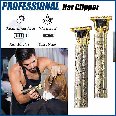 Professional Mens Hair Clippers Trimmers Machine Cordless Beard Electric Shaver • 11.17£