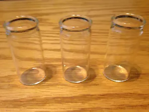 Blooze Bottle Glass Guitar Slides - Medium 2 1/4" - MC1 - 3 Pack New - Picture 1 of 6