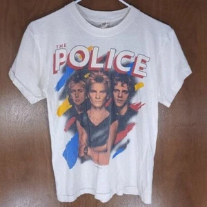Vintage The Police Synchronicity North America Tour 1983-84 Band T-Shirt Medium - Picture 1 of 7