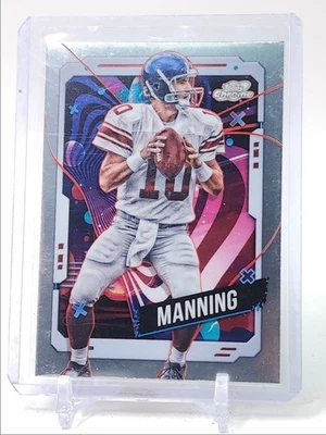 ELI MANNING 2024 TOPPS CROMO CÓSMICO FÚTBOL NEW YORK GIANTS #66 Q5556 Foto 1 de 2