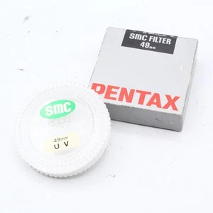 Original Pentax SMC Filter UV 49mm Box + Case - NO FILTER!! - Picture 1 of 1
