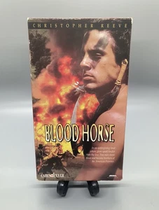 Blood Horse Movie VHS Video Tape Christopher Reeve Tony Todd - Bild 1 von 5