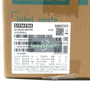 1FL6 034-2AF21-1MB1 NEU SIEMENS AC Servomotor Wandler 1FL6034-2AF21-1MB1 - Bild 1 von 3
