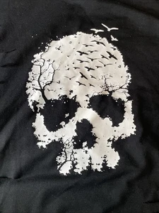 Skull Hoodie By Blooming Jelly Size Xxl, NWT (birds Trees Scenery,  - Picture 1 of 8