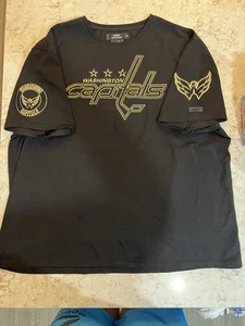 Pro Standard Washington Capitals Officially Licensed Shirt Men’s Size 3XL Black - Picture 1 of 11
