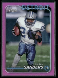 Barry Sanders 2024 Topps Chrome #67 Pink Refractor - Picture 1 of 2