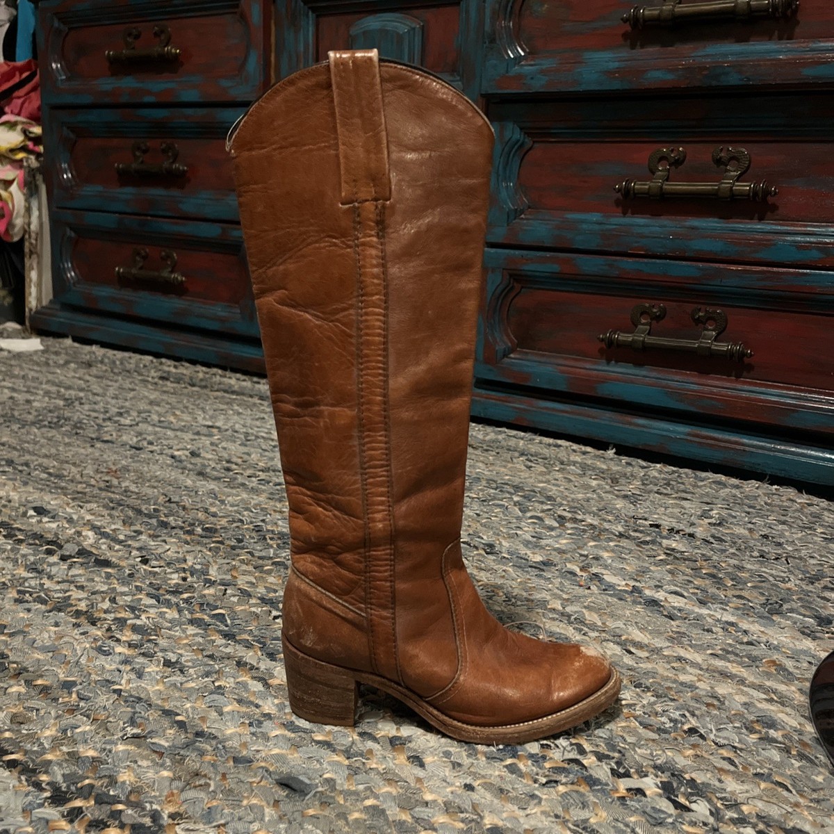 Botas Vaqueras Botas Largas Palacio De Hierro Steve Madden Botas Vaqueras  Largas Con Tacón Alto Mujer, image size:1200x1200