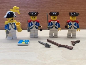 Lego Piraten Blauröcke Soldaten mit Waffen aus 6274 Caribbean Clipper - Bild 1 von 7