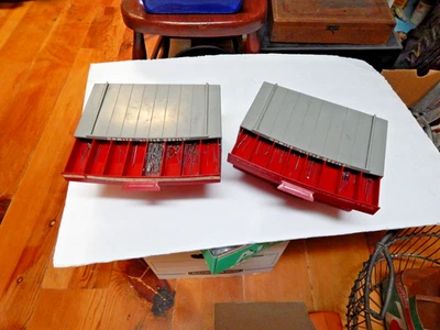 Винтажные резисторные шкафы OHMITE «Маленькие дьяволы» (2) с 5 ящиками каждый + conte - Изображение 1 из 4