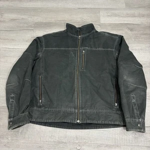Giacca Kuhl vintage tinta patina tela pesante full zip uomo 2XL - Foto 1 di 15