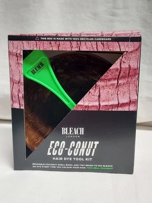 Bleach London Eco-Conut Hair Dye Tool Kit - 100% Real Coconut Shell Bowl + Brush - Image 1 of 4