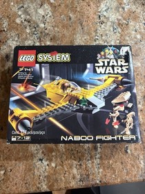 LEGO STAR WARS 1999 7141 NABOO FIGHTER SEALED MISB