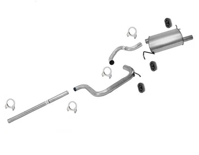 Sistema de tubo de escape silenciador turbo para Chrysler 2003-2008 PT Cruiser hecho en EE. UU. Foto 1 de 4