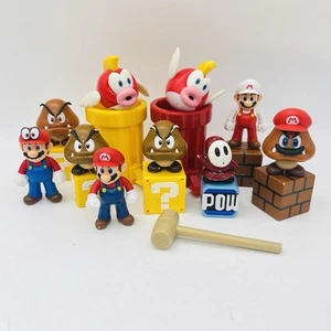 Super Mario Jakks World Of Nintendo • 2.5" Bundle • Cheep Pipes Luigi Goomba Etc - Picture 1 of 15