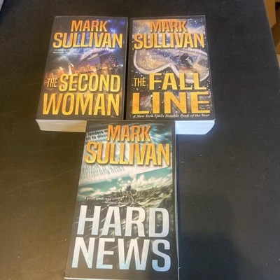 Mark Sullivan Novels Lot Of 3 Large Paperbacks Good To Very Good Condition - Image 1 of 4