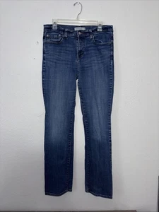 Levi’s 505 Straight Leg womens jeans W30 L32 Blue Stretch - Picture 1 of 8